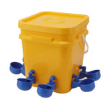 Automatic Chicken Waterer Cup with 12L Handheld Barrel Poultry Drinking Equipemnt for Goose Duck V1294-YM0706-3111230182715