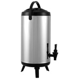 Stainless Steel Insulated Beverage Dispenser, 9.2 Liter, Thermal Hot and Cold Drink Server Dispenser V952-YLHLQQYX12L0TQWXUV0
