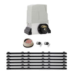 Lockmaster Automatic Sliding Gate Opener Kit Keypad 6M 1800KG GO-SGO-DSR1800-AC-172-RX3