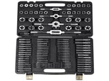 Tap and Die Set 110Pcs Metric Size M2 to M18 Bearing Steel Threading Tool V952-SZHMJZSZBY110IQY2V0