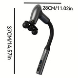 Black Portable Massager Hand-Held Massager Muscle Relaxation Neck Massager Shoulder V1102-110-BLA-11190