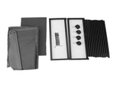 Under Bed Storage Container Large Capacity Space Saving 4 Wheels Under Bed Rolling Drawer with Clear V1294-YM0901-3117240190112