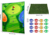 Casual Golf Game Set, 0.8x1.5M Golf Hitting Mat V1188-TR101-23794-1