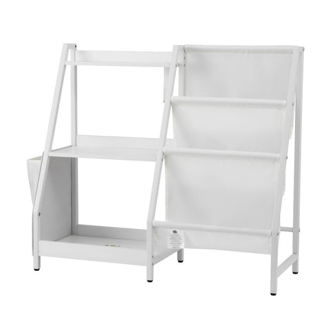 Keezi 3-Tier Kids Bookshelf Bookcase Children Toy Storage Organizer Rack Display Shelf FURNI-G-BOOK-MT-WH