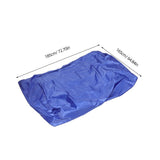 Universal Blue Table Tennis Table Cover Weatherproof Breathable Oxford Fabric for Outdoor Protection V1192-AZ-W-28256
