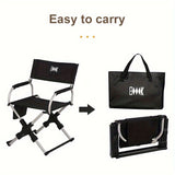 folding camping chair, portable outdoor seat, camping furniture, lightweight folding chair, carry V1102-132-BEI-67125