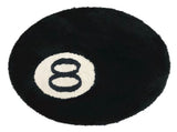 Living Room Flocked Carpet Anti Slip Sofa Table Floor Mat Dirt Resistant Bedroom Bedside Pad Black V1294-YM0512-3117220255611