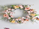 Fake Flower Simulation Garland Plastic Fake Flower Interior Door Wall Decoration V1294-YM0721-210301YF27-1