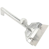 Stainless Steel Professional Griddle Scraper with Wide Blade and Splash Guard for BBQ and Kitchen V1192-AZ-W-32798