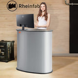 VEVOR Portable Tradeshow Podium Table, 900 x 490 x 940 mm, Display Exhibition Counter Stand Booth V952-LSZST20DCSZKAJK1FV0