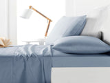 Belmondo 225TC Sheet Set French Blue - Queen V442-CAP-SHEETS-225TC-FRENCHBLUE-QS
