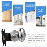 Keyed Door Handle Set with Single Deadbolt Lock for Secure and Simple Home or Office Entry V1369-AZ3-W-17423