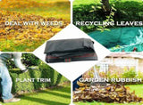 Garden Waste Bags with Handles Large Capacity Leaf Grass Bags Reusable Garden Sacks V1294-YM0715-10327100