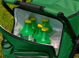 Green Insulated Cooler Backpack Chair - Foldable Stool for Picnics & BBQ V888-ELOSUNG26074