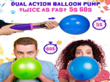 16 Pcs Handheld Balloon Air Pump Air Pump for Balloons, 2 Way Dual Action Manual Balloon V1258-DP02-C-2755