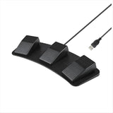 FS23-PM USB Triple Foot Switch Multifunctional Customize Foot Pedal Mechanical Switch for Image V1369-AZ3-W-12650