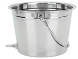 Enema Bucket Kit Stainless Steel Reusable Home Colon Cleansing Bucket for Health Care Tool 1.3L V1294-YM0703-3112230027211