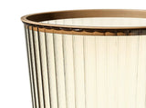 Transparent Garbage Bin with Top Ring Easy Attached Lid Free Large Capacity Trash Bin Can for V1294-YM0706-3117230156714