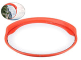 45cm Wide Angle Driveway Road Safety Convex Traffic Mirror with Mounting Hardware Accessories V1294-YM0901-JY06961