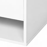 Levede 2 Floating Bedside Tables Side Table Storage Nightstand Bedroom Cabinet NI1080-WH-AU