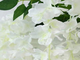 12 Pcs Artificial Wisteria Pure White Exquisite Simulated Wisteria Decoration for Weddings Outdoor V1294-YM0512-3115220116211