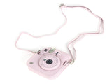 For Instax Mini 12 Camera Case PU Leather Soft Silicone Cover for Fujifilm Polaroid Film Camera V1189-WXFWAL-20260319-01170