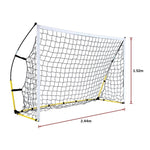 8' x 5' Soccer Football Goal Foot Portable Net Quick Set Up V63-799407