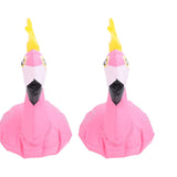 2pcs Solar Flamingo Pool Lights 16 Color IP68 Waterproof Floating Pool Lights with Remote Control V1294-YM0901-3111240099611