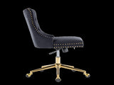 Velvet Home Office Chair- Black V226-SW1823BK