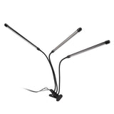 3 Head Clip Plant Light Full Spectrum Red White Warm Light 10 Level Dimmable USB LED Plant Growing V1294-YM0512-3111220285211
