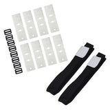 Pool Cover Reel Strap Adjustable Length Pool Solar Blanket Roller Attachment Kit for Swimming Pool V1294-YM0901-3111240038611