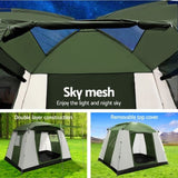 Weisshorn Camping Tent 6 Person Tents Family Hiking Dome TENT-C-CA6