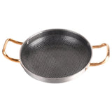 Black Honeycomb Nonstick Stainless Steel Frying Pan for Easy and Comfortable Cooking V1192-AZ-W-21945