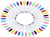 48 Pcs Magnetic Dry Markers Set Fine Point Tip Whiteboard Markers withr Cap, Mini Dry V1192-AZ-W-17404