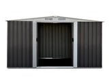 Giantz Garden Shed 2.58x2.07M Sheds Outdoor Storage Workshop Metal Shelter Sliding Door SHED-GAB-6X8-ABCD