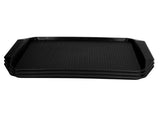 3PCS Colorful Food Tray Rectangle Thickened Binaural Plastic Tray Heat Resistance Stackable V1294-YM0523-3118220042013
