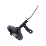 Drain Pipe Blaster Disc Type Manual Spring Powerful Toilet Plunger Remover Tool for Bathroom Kitchen V1294-YM0706-3117230156511
