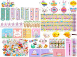 146pcs Happy Easter Set - Fun Holiday for Girls and Boys, Perfect for Egg Hunt & Party V1263-JX-3035