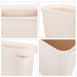 Worgeous White Plastic Trash Can for Home Use Made of Material Great for Small Spaces 13 x 8 0 V1189-LWWAL-20260327-03444