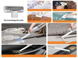 Pet Grooming Vacuum Dog Grooming Vacuum Cat Hair Removal Tool Slicker Brush Set V1107-135-40406
