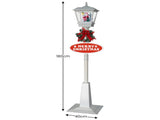 Christabelle 1.8m Christmas Lamp Post Outdoor Display Decoration LED Lights Front Yard Lawn Sta 112_RHG603