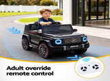 Kids Electric Ride On Car G63 Toy Cars Remote Control Black RCAR-AMG63-LS-BK