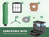 25 Pcs Replacement Parts for iRobot Roomba Plus 405 Combo/505 Combo /507 Combo Robot Vacuum Cleaner, V1258-DP02-WO-612