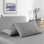 Royal Comfort Bamboo Cooling 2000TC Sheet Set King - Mid Grey ABM-10002309