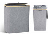 100L Laundry With Lid Laundry Hamper With Handles Dirty Laundry, Laundry Bin Laundry V1188-MS-227-2049