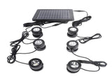 Solar Ponds 6 in 1 LED Solar Underwater Lights IP68 Water Resistant Submarine Landscape V1294-YM0901-3119240141811