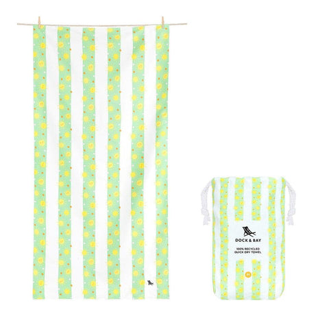 Dock & Bay KIDS Beach Towel | Quick Dry | Fun In The Sun DB-TOWLB-KID-MD-SUNS