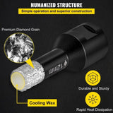 VEVOR Drill Bits 7PCS Hole Saw 6/6/8/8/10/12/14mm Tile Hole Saw Kit Vacuum Brazed V952-JTQHJGSKZTJ76YD1YV0