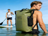 6.6 Gallon Outdoor Backpack, Detachable Shoulder Straps, Transparent Window & Buckle Clips, Suitable V1232-HWFSBB-003