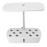 Indoor Garden Hydroponics Growing System 12 Pods Automatic Water Control with LED Light Hydroponic V1294-YM0901-3111240019012